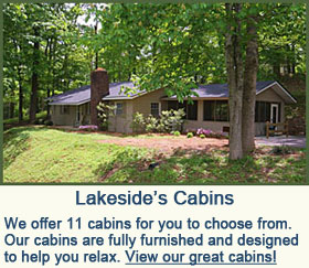 Lakeside Resort Spring Fall Lodging Center Hill Lake