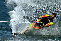 water skiing