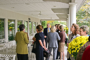 The Villa's veranda